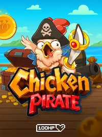 Chicken Pirate crash game at VIVI7 COM